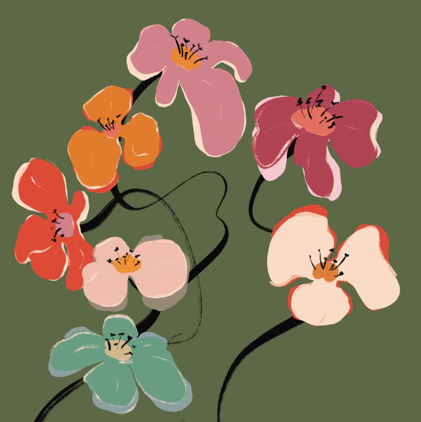 Set servilletas Blossom - OSLÉ home decor