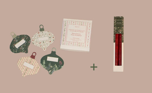 STOCK Kit Marca puestos + Velas - OSLÉ home decor 