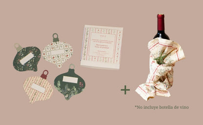 STOCK Kit Marca puestos + Lazo Navideño - OSLÉ home decor 