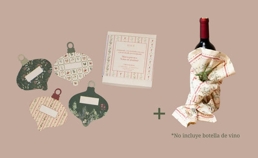 STOCK Kit Marca puestos + Lazo Navideño - OSLÉ home decor 