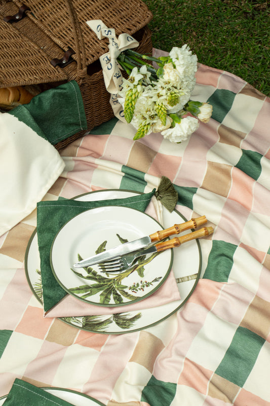 Set servilletas Duo Verde