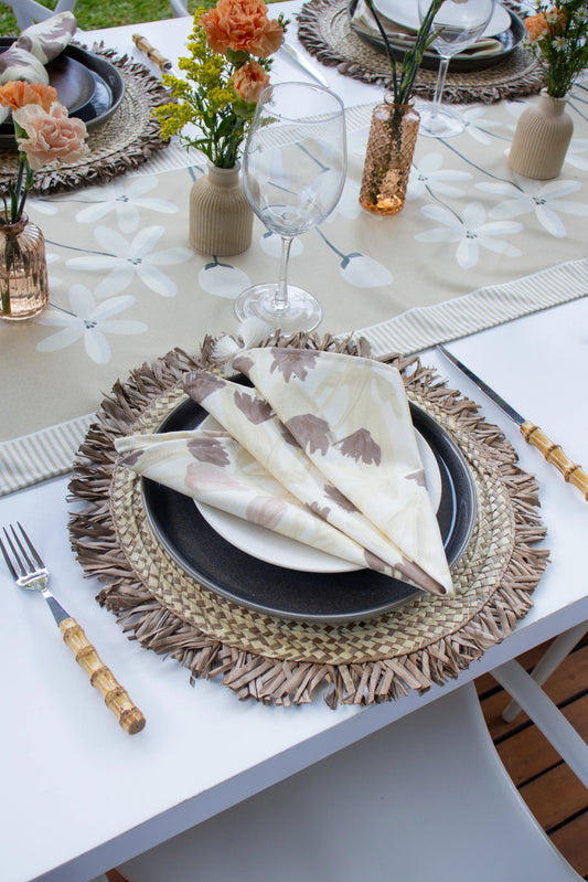 Set servilletas Tulip Beige - OSLÉ home decor 