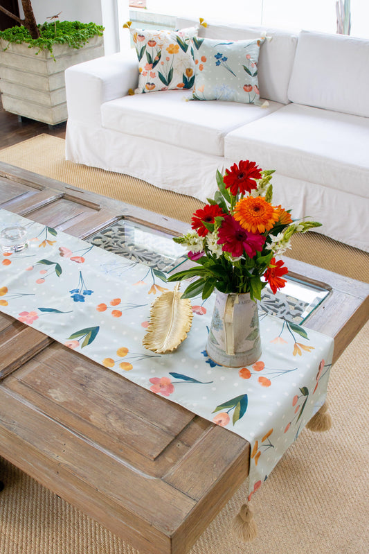 STOCK Camino de mesa Botanica Aqua - OSLÉ home decor 