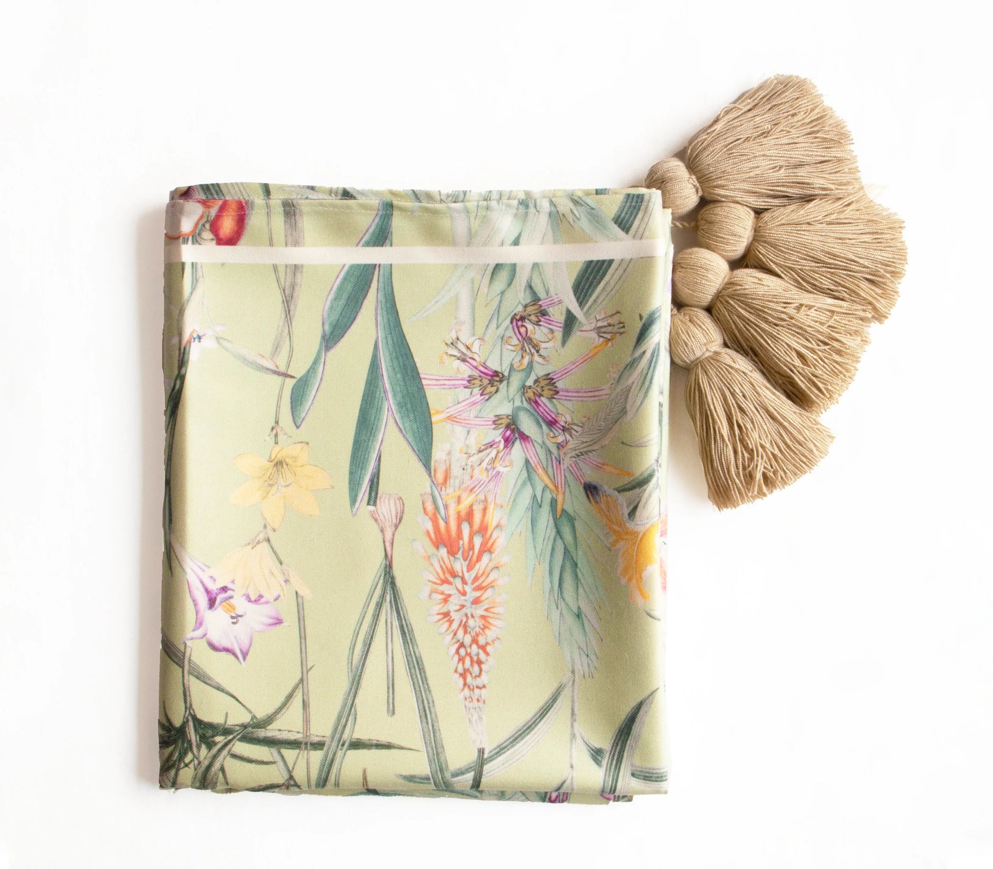 Camino de mesa Fiori verde - OSLÉ home decor 