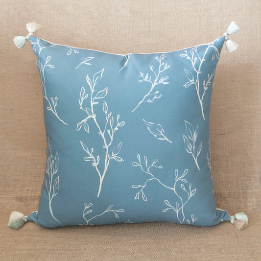 Cojín Soller azul - OSLÉ home decor 