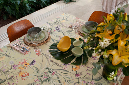 Mantel Fiori verde - OSLÉ home decor 