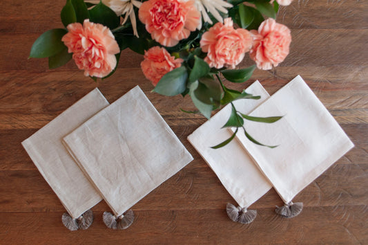 Set servilletas Lino - Gris - OSLÉ home decor 