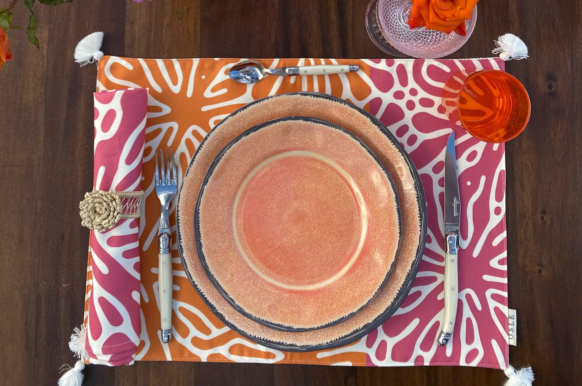 Set individuales Blush - OSLÉ home decor 