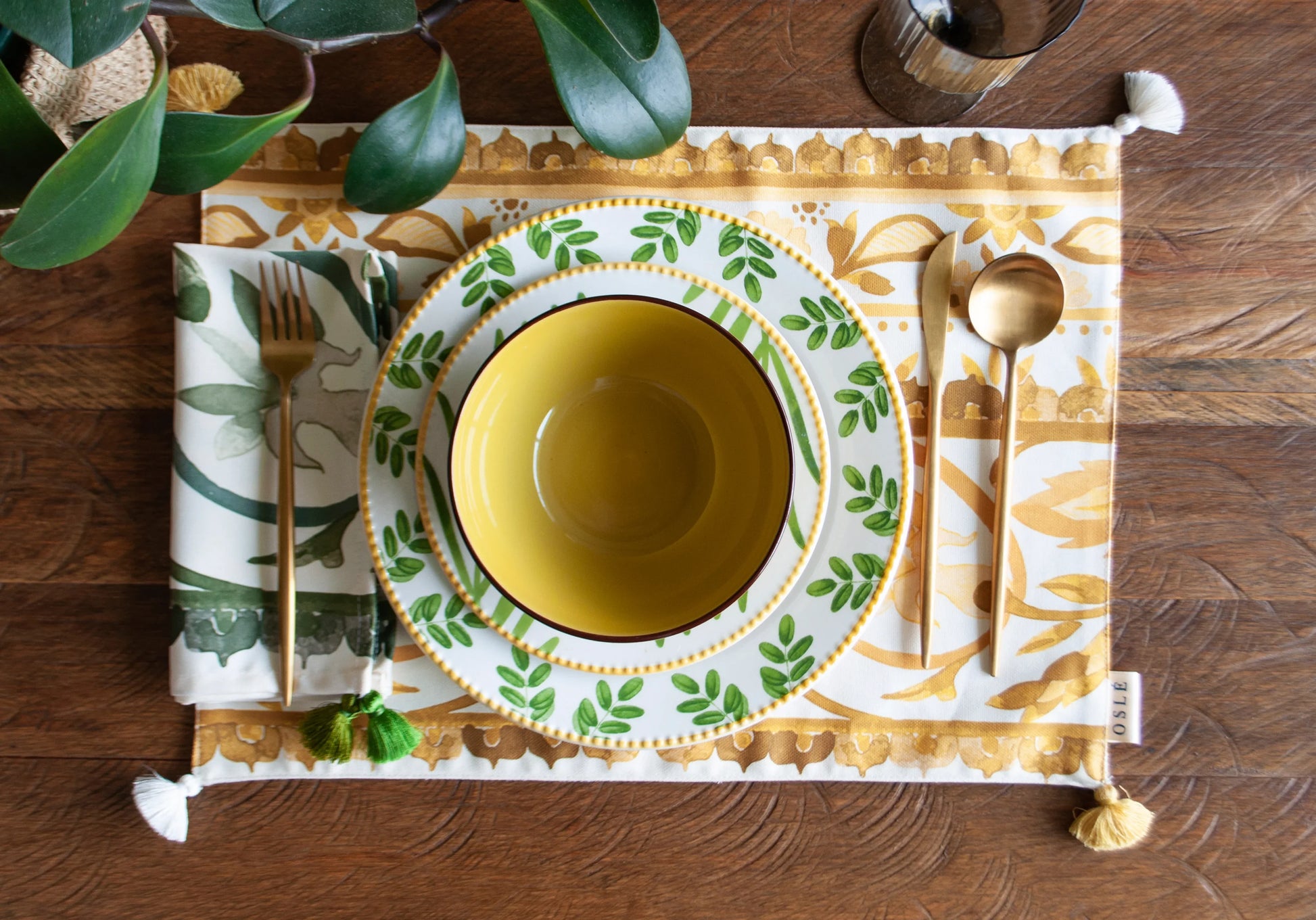 Set individuales Sunshine - OSLÉ home decor 