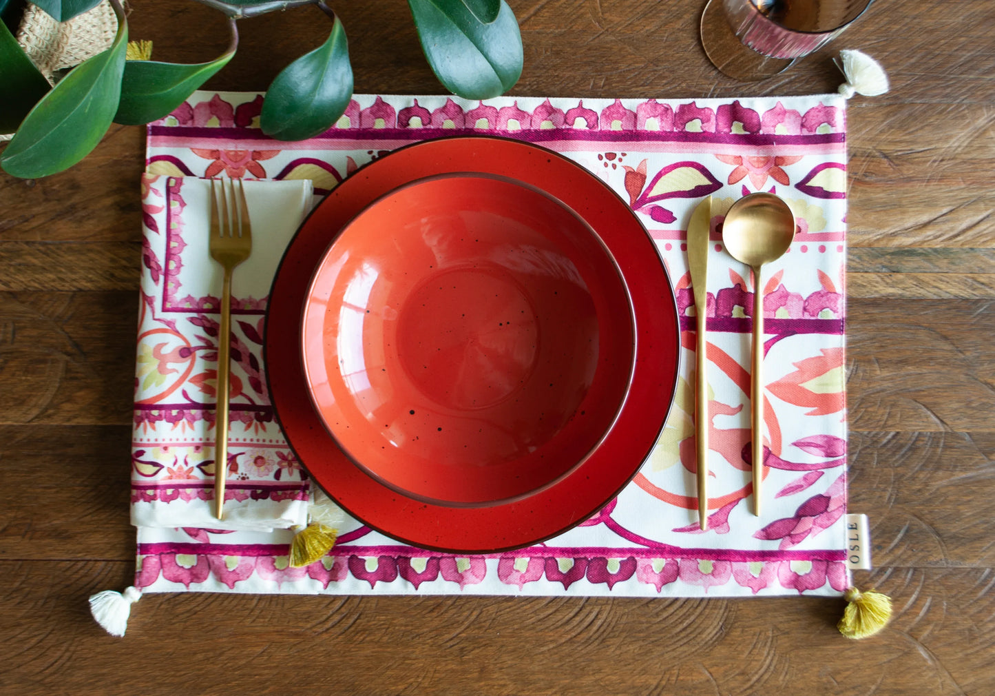 Set individuales Magenta - OSLÉ home decor 