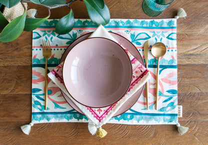 Set individuales Aqua - OSLÉ home decor 