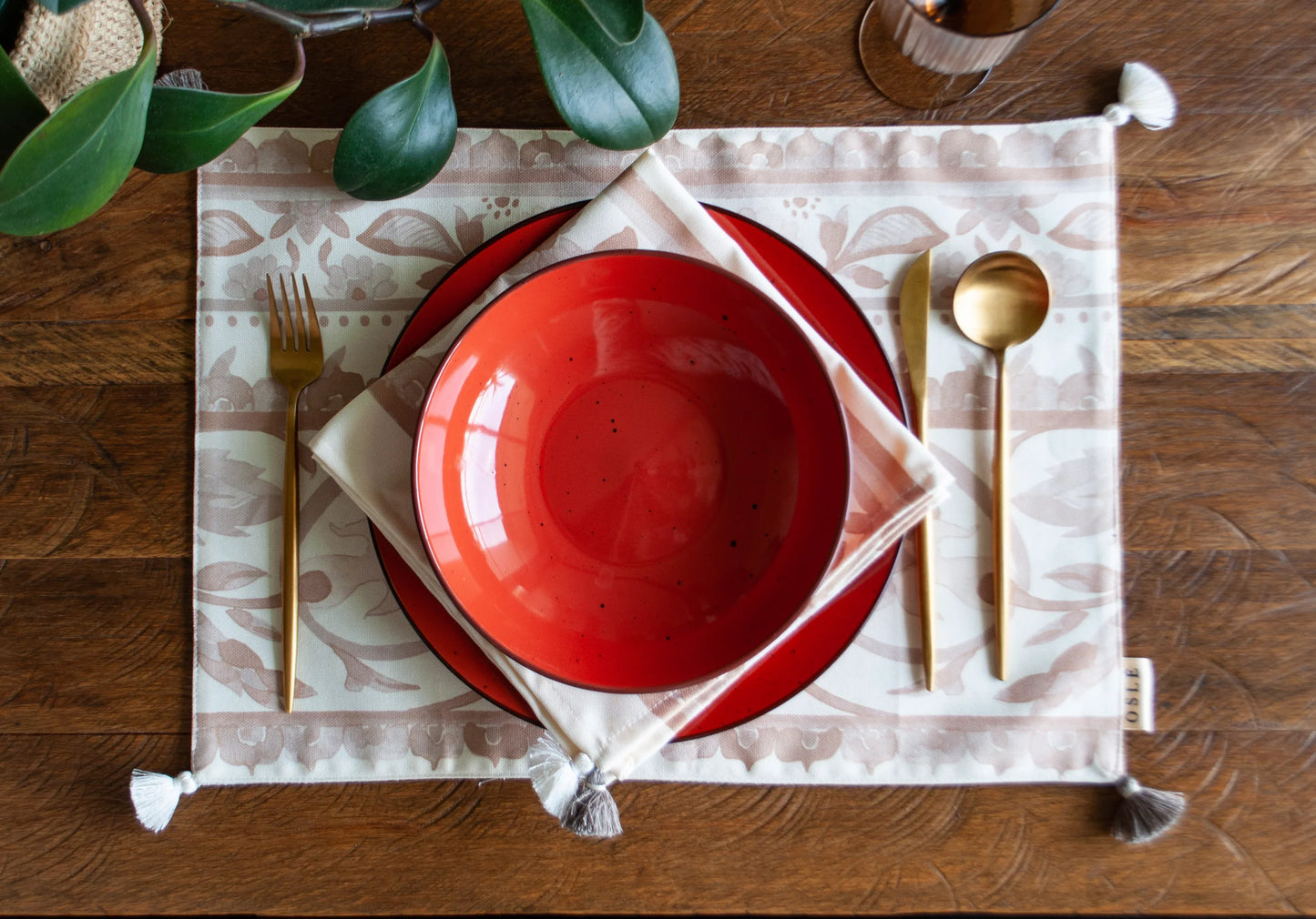 Set individuales Camel - OSLÉ home decor 