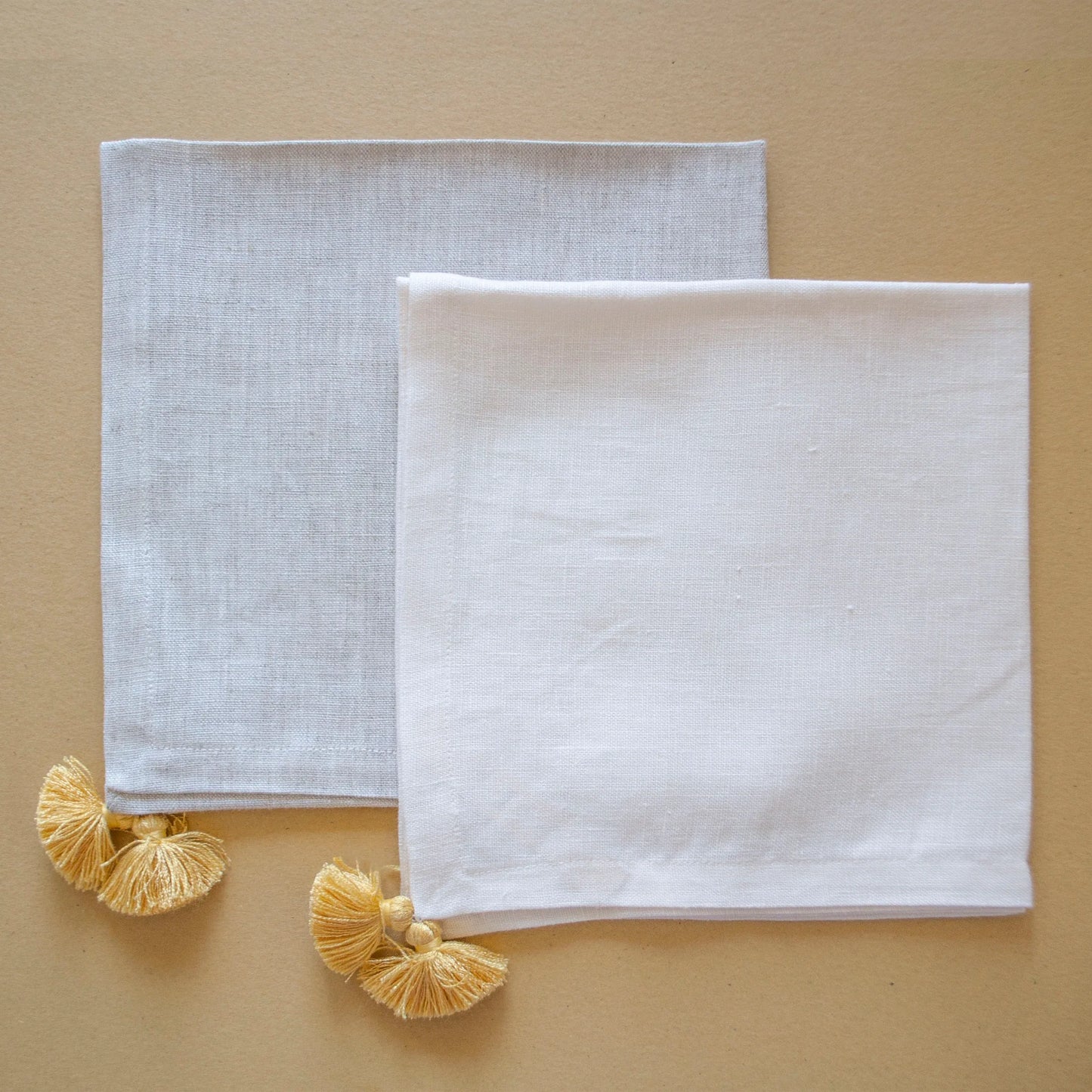 Set servilletas Lino - Amarillo - OSLÉ home decor 