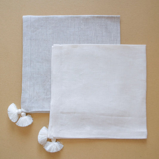 Set servilletas Lino - Blanco - OSLÉ home decor 