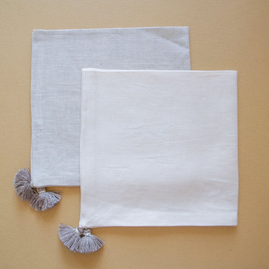 Set servilletas Lino - Gris - OSLÉ home decor 