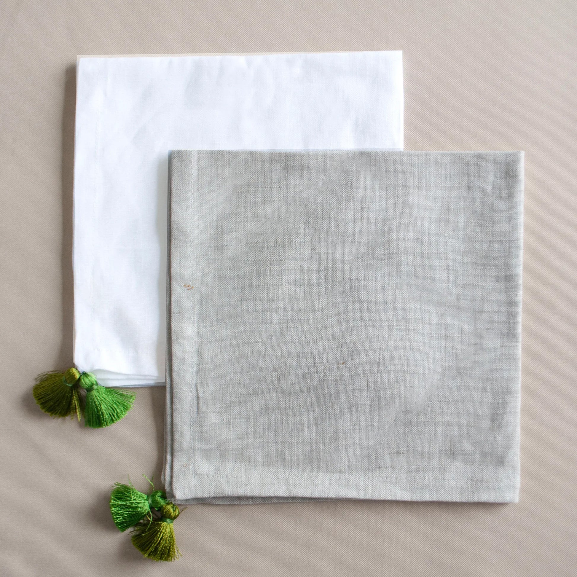 Set servilletas Lino - Verde - OSLÉ home decor 