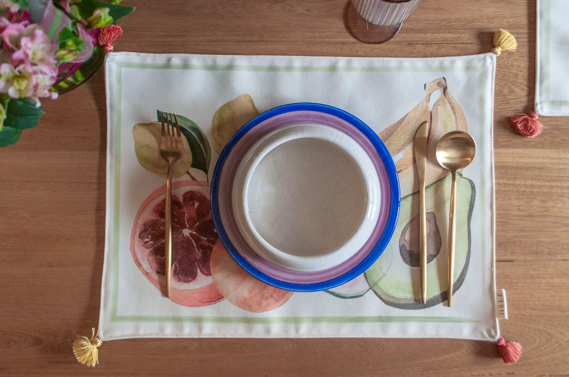 Set individuales Trópico - OSLÉ home decor 