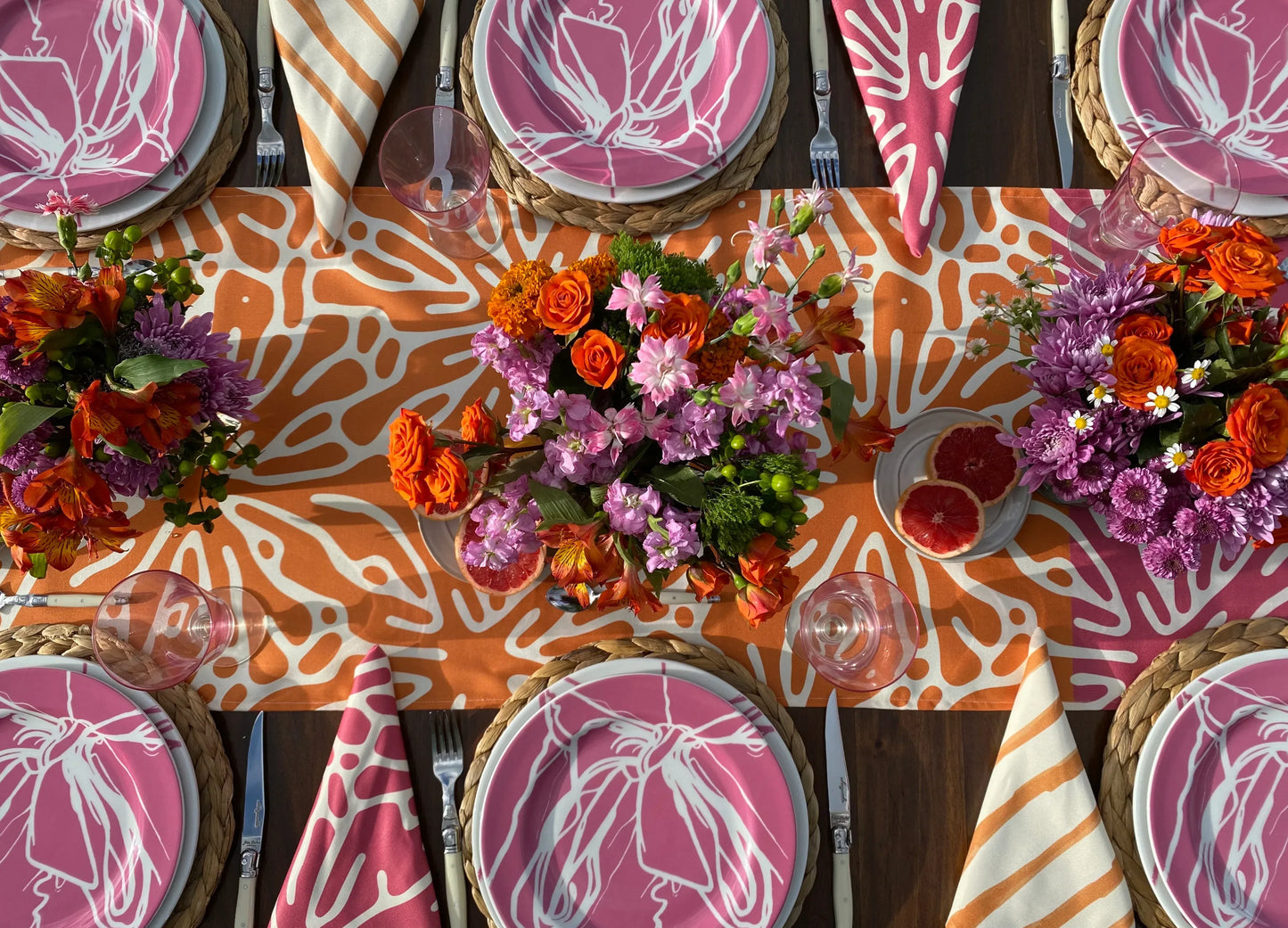 STOCK Camino de mesa Blush - OSLÉ home decor 